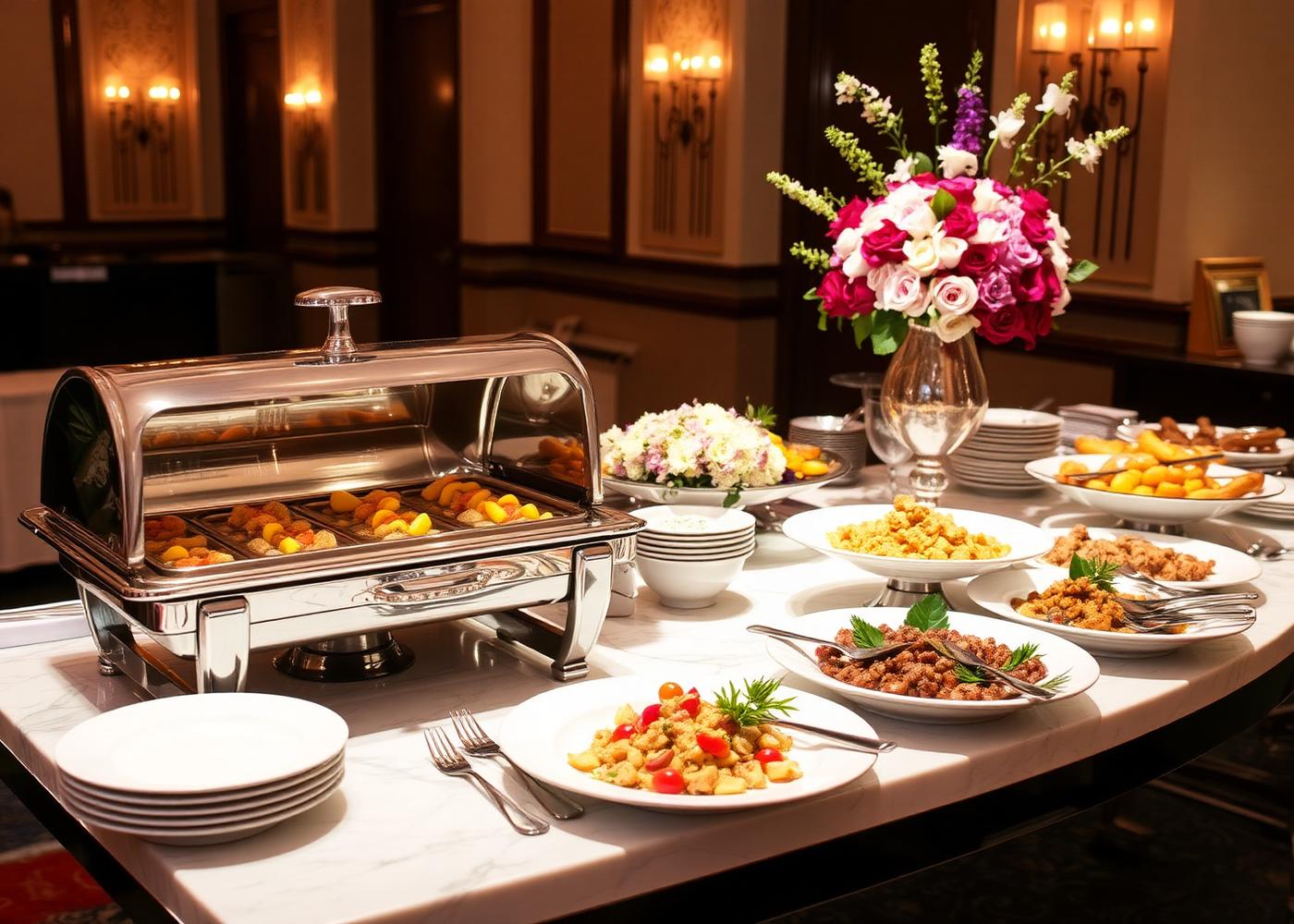 Luxury Buffet Styling